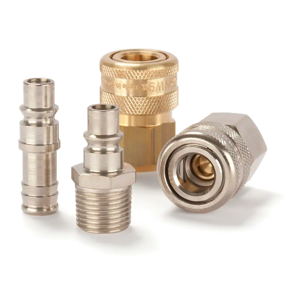 派克40系列快換接頭情況正常，符合派克內(nèi)部的設(shè)計(jì)結(jié)構(gòu)